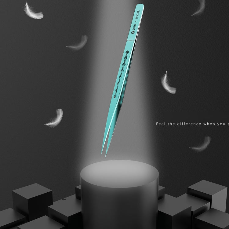 2UUL & WYLIE Ti11 Titanium Alloy Straight Tip Tweezers by 2UUL