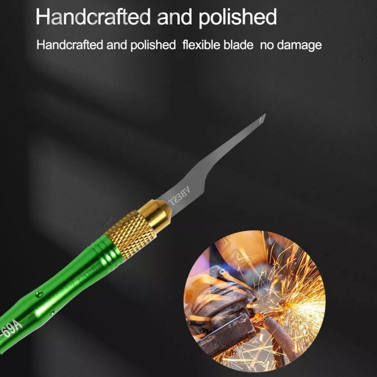 BEST BST-69A+ CPU Chip Remove Glue Tools DIY Carving Knife by BEST