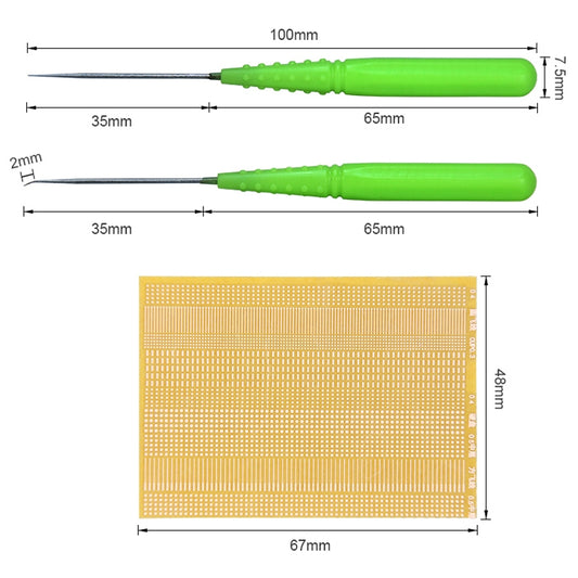 BEST BST-66 Dots Soldering Lugs Needle Welding Repairing Tools Set by BEST