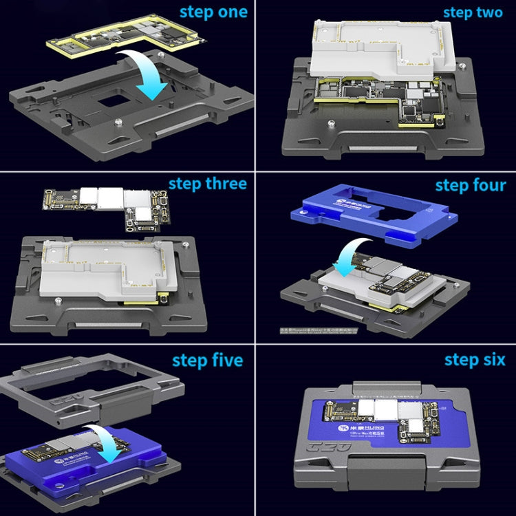Mijing C20 4 in 1 Mainboard Layered Test Stand Tool - Repair Platform by MIJING | Online Shopping UK | buy2fix