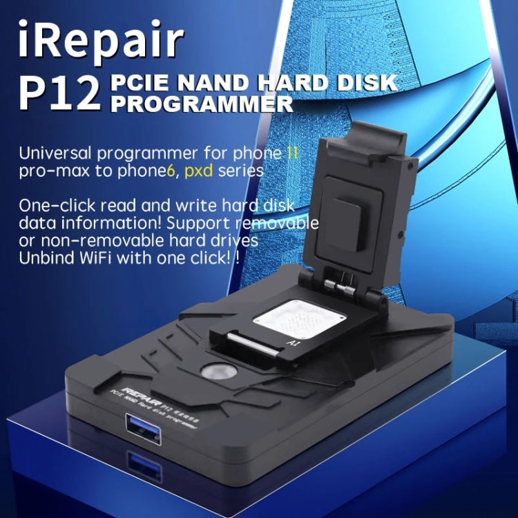Mijing iRepair P12 PCIE NAND Hard Disk Programmer Instrument by MIJING