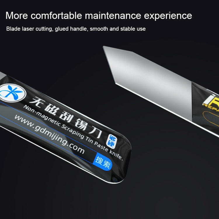 Mijing 2 in 1 Non Magnetic Svraping Tin Knife - Tool Kits by MIJING | Online Shopping UK | buy2fix