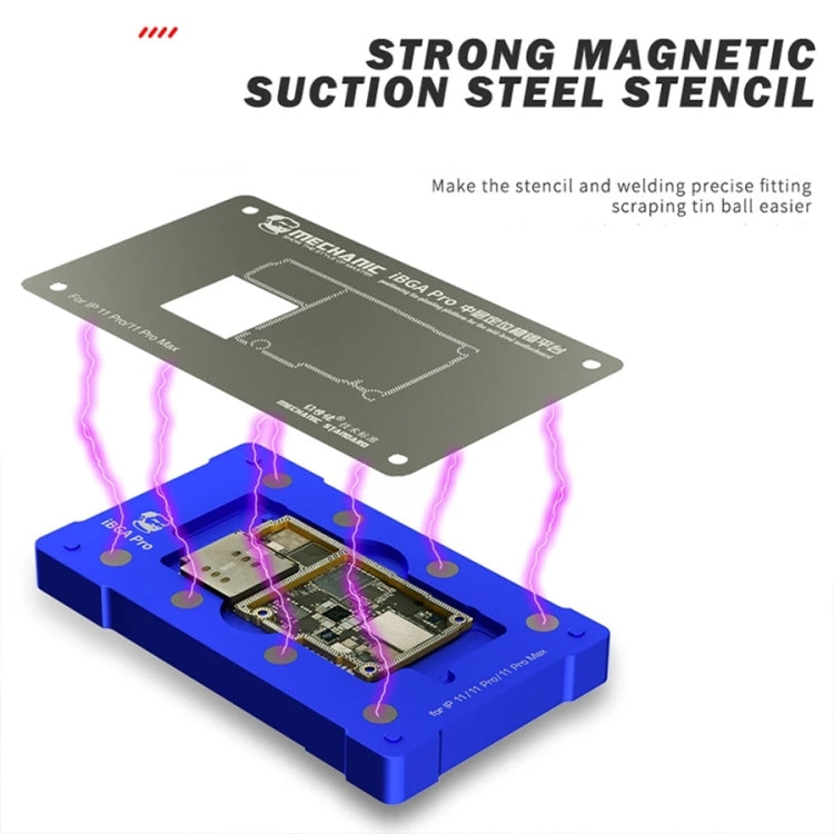Mechanic iBGA Pro 6 in 1 Mid-level Positioning Planting Tin Platform - Repair Platform by MECHANIC | Online Shopping UK | buy2fix