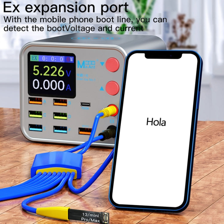 MaAnt Dianba NO.1 Multi-port Wireless USB PD Charger, EU Plug - Power Supply by MaAnt | Online Shopping UK | buy2fix
