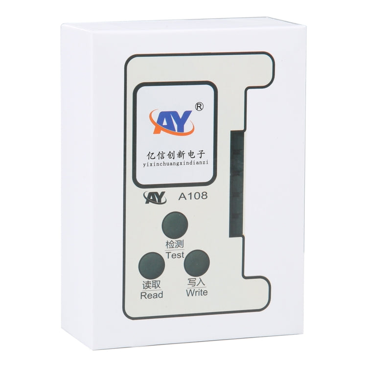 AY A108 Multi-function Dot Matrix Battery Repair Programmer for iPhone 8-14 Pro Max - Test Tools by buy2fix | Online Shopping UK | buy2fix