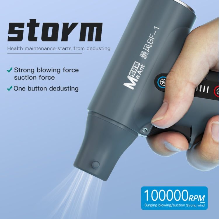 MaAnt BF-1 Multi-Functional Suction Blowing Turbine Remove Dust Fan - Dust Remove Tool by MaAnt | Online Shopping UK | buy2fix