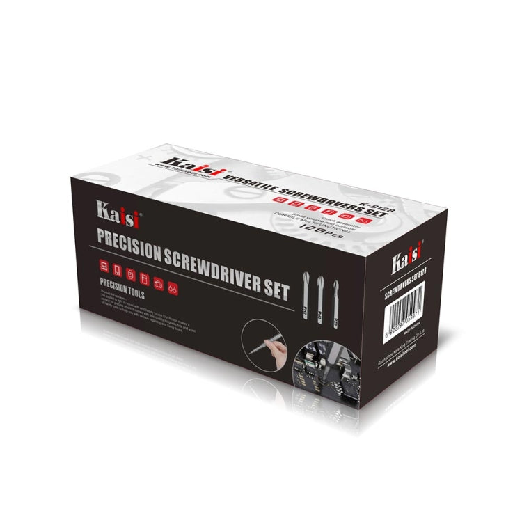 Kaisi K-8128 128 in 1 Precision Magnetic Screwdriver Set - Screwdriver Set by Kaisi | Online Shopping UK | buy2fix