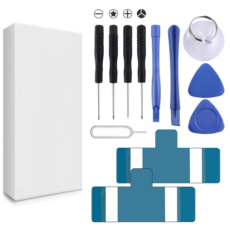 12 in 1 Repair Kits (4 x Screwdriver + 2 x Teardown Rods + 1 x Sucker+ 2 x Triangle on Thick Slices + Eject Pin + 2 x Battery Tape) by buy2fix