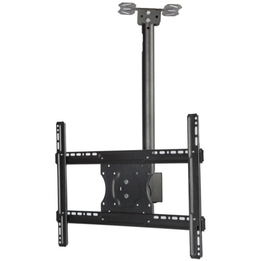 32-65 inch Universal Height & Angle Adjustable Single Screen TV Wall-mounted Ceiling Dual-use Bracket, Retractable Range: 0.5-2m - TV Brackets & Mounts by buy2fix | Online Shopping UK | buy2fix
