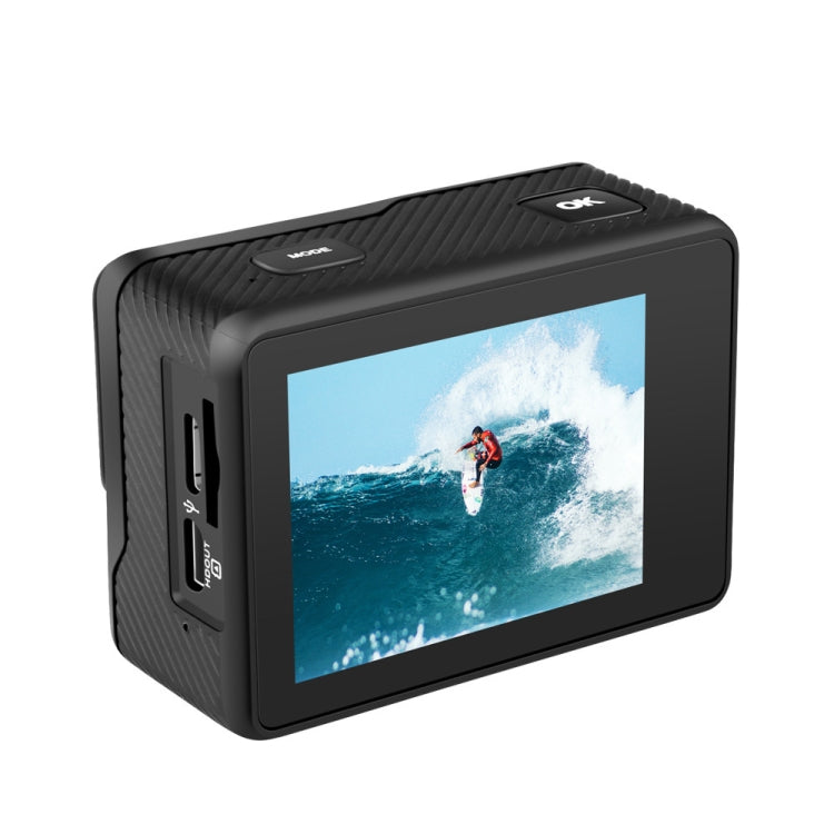 C1 Dual-Screen 2.0 inch + 1.3 inch Screen Anti-shake 4K WiFi Sport Action Camera Camcorder with Waterproof Housing Case, Allwinner V316, 170 Degrees Wide Angle (Black) - Sports Camera by buy2fix | Online Shopping UK | buy2fix