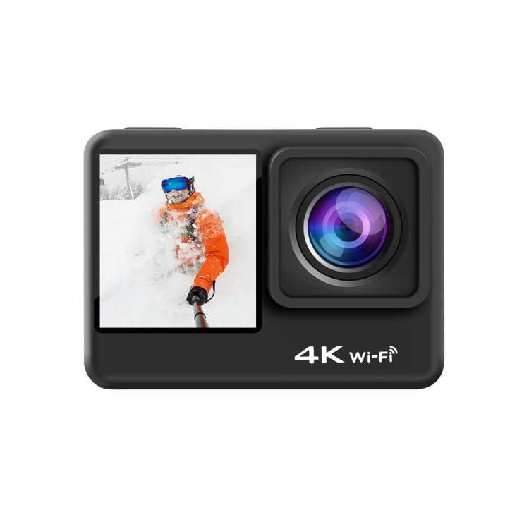 C1 Dual-Screen 2.0 inch + 1.3 inch Screen Anti-shake 4K WiFi Sport Action Camera Camcorder with Waterproof Housing Case, Allwinner V316, 170 Degrees Wide Angle (Black) - Sports Camera by buy2fix | Online Shopping UK | buy2fix