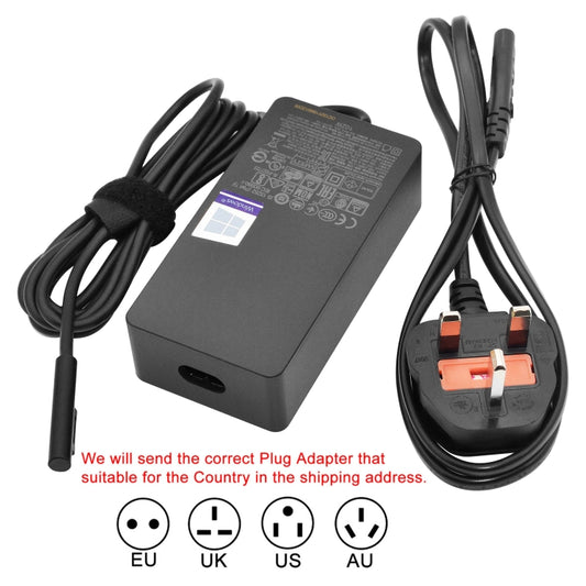 102W Power Adapter Charger 1798 15V 6.33A for Microsoft Surface Book 2 - For Microsoft by buy2fix | Online Shopping UK | buy2fix