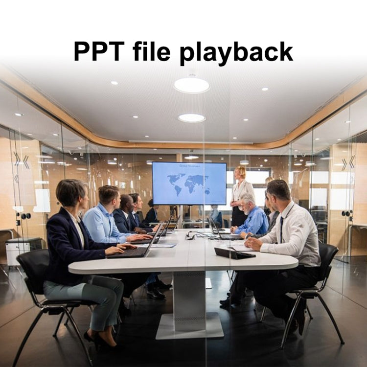 Uhd 4K Player Single-unit Advertising Machine Powered Up Automatically Plays Video PPT Horizontal and Vertical U Disk US(black) - Multimedia Player by buy2fix | Online Shopping UK | buy2fix