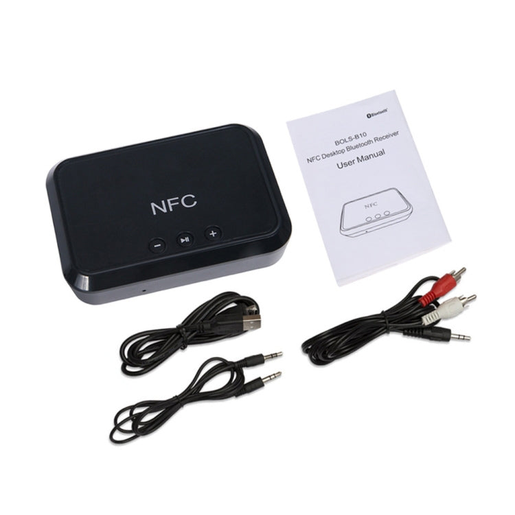 B10 NFC Desktop Bluetooth Music Receiver 4.1 Bluetooth Adapter USB Drive Reads Bluetooth Speaker - Audio Receiver Transmitter by buy2fix | Online Shopping UK | buy2fix