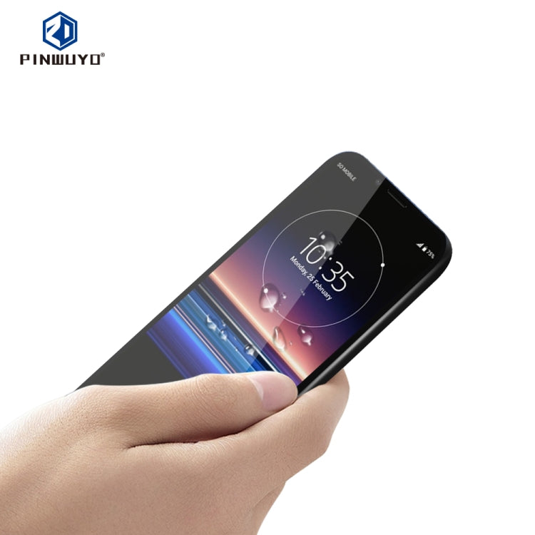 PINWUYO 9H 2.5D Full Glue Tempered Glass Film for SONY Xperia 1 - Sony Tempered Glass by PINWUYO | Online Shopping UK | buy2fix