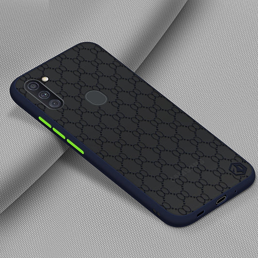 For Samsung Galaxy A11 US PINWUYO Series 2 Generation PC + TPU Anti-drop All-inclusive Protective Case(Blue) by PINWUYO