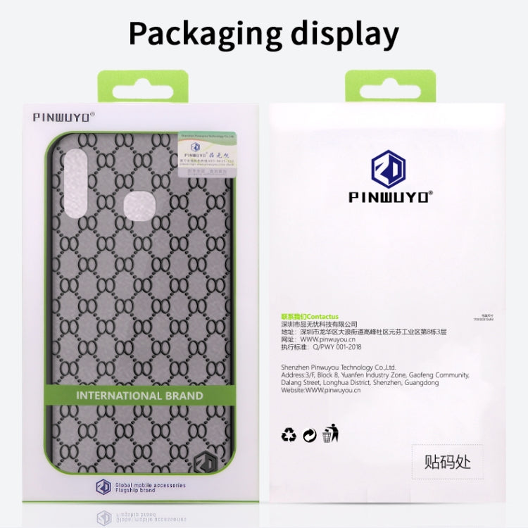 For Samsung Galaxy A70E PINWUYO Series 2 Generation PC + TPU Waterproof and Anti-drop All-inclusive Protective Case(Blue) by PINWUYO