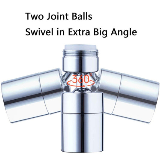 Dual-Function Faucet Spout Bubbler Splash-Proof Two-Function Kitchen Copper Filter, interface:External by buy2fix