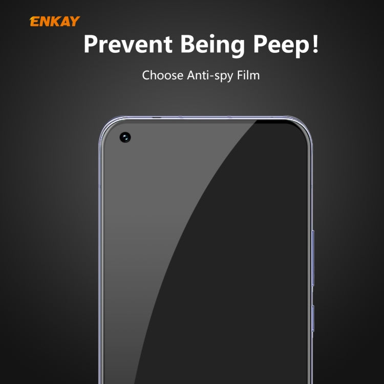For Huawei NOVA 7 ENKAY Hat-Prince 0.26mm 9H 6D Privacy Anti-spy Full Screen Tempered Glass Film - Huawei Tempered Glass by ENKAY | Online Shopping UK | buy2fix