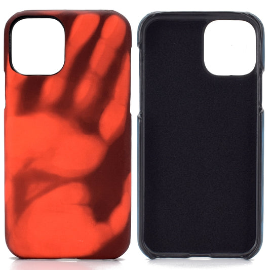 For Samsung Galaxy A81/Note 10 Lite Paste Skin + PC Thermal Sensor Discoloration Protective Back Cover Case(Black to Red) by buy2fix