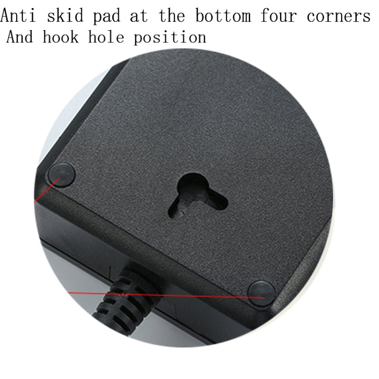 T09 3000W High Power Multi-Function Plug-in 3-Hole International Universal Jack + 6 USB Intelligent Charging US PLUG - Extension Socket by buy2fix | Online Shopping UK | buy2fix