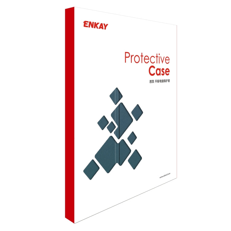 For Samsung Galaxy Tab S6 Lite P610 / P615 / Tab S6 Lite 2022 / P613 / P619 ENKAY Leather Smart Tablet Case with Pen Slot(Dark Blue) by ENKAY