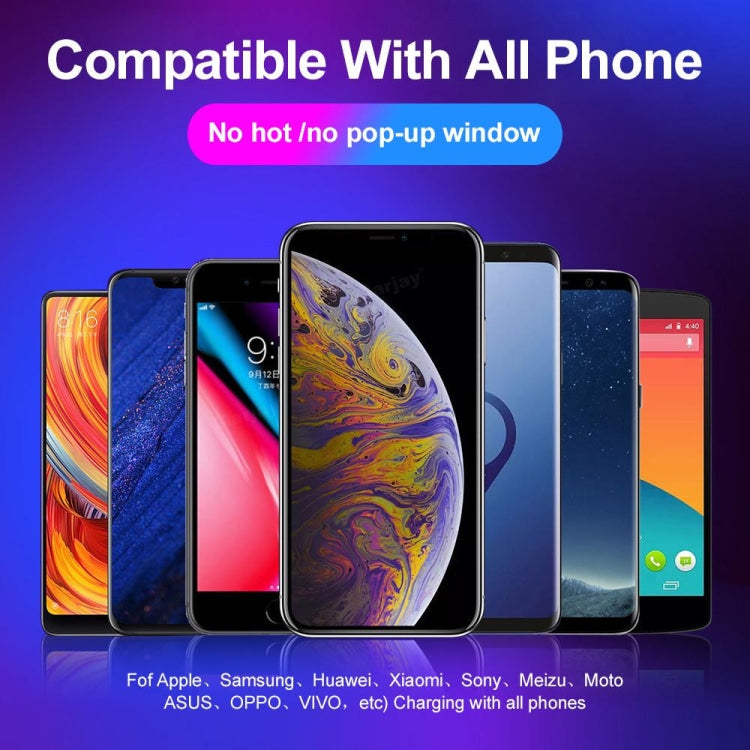 USB to Micro USB Magnetic Metal Connector Nylon Two-color Braided Magnetic Data Cable, Cable Length: 1m(Gold) by buy2fix