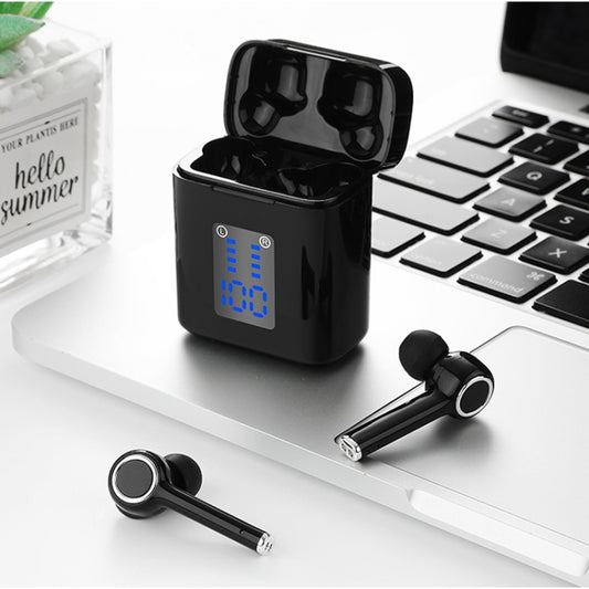 T&G TG905 TWS Bluetooth Earphone Wireless Sport Headphone 5D Stereo Headsets with LED Display & Charging Box by T&G