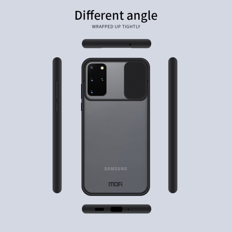 For Samsung Galaxy S20 Plus MOFI Xing Dun Series Translucent Frosted PC + TPU Privacy Anti-glare Shockproof All-inclusive Protective Case(Red) - Galaxy Phone Cases by MOFI | Online Shopping UK | buy2fix