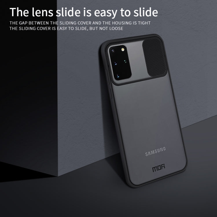 For Samsung Galaxy S20 Plus MOFI Xing Dun Series Translucent Frosted PC + TPU Privacy Anti-glare Shockproof All-inclusive Protective Case(Red) - Galaxy Phone Cases by MOFI | Online Shopping UK | buy2fix