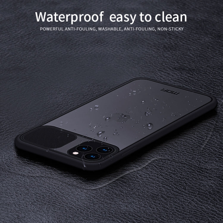 For iPhone 11 Pro Max MOFI Xing Dun Series Translucent Frosted PC + TPU Privacy Anti-glare Shockproof All-inclusive Protective Case(Black) - iPhone 11 Pro Max Cases by MOFI | Online Shopping UK | buy2fix