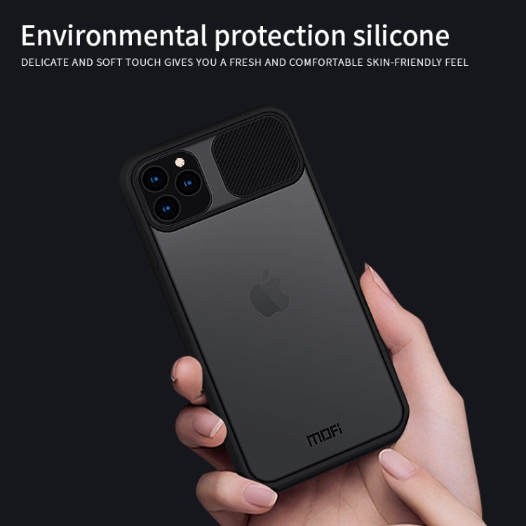 For iPhone 11 Pro Max MOFI Xing Dun Series Translucent Frosted PC + TPU Privacy Anti-glare Shockproof All-inclusive Protective Case(Black) - iPhone 11 Pro Max Cases by MOFI | Online Shopping UK | buy2fix