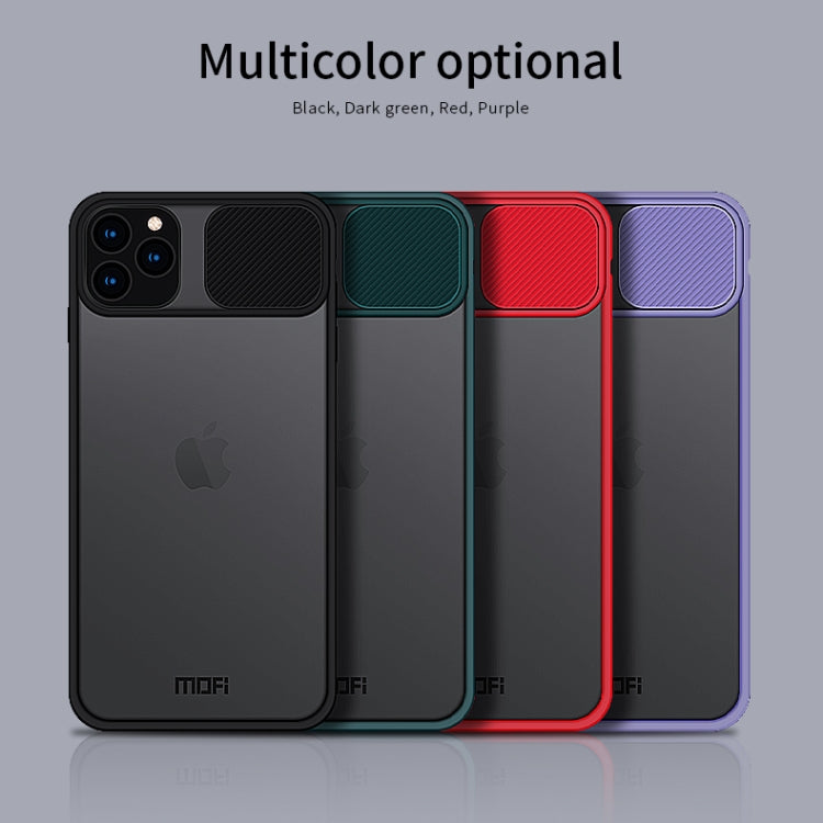 For iPhone 11 Pro Max MOFI Xing Dun Series Translucent Frosted PC + TPU Privacy Anti-glare Shockproof All-inclusive Protective Case(Black) - iPhone 11 Pro Max Cases by MOFI | Online Shopping UK | buy2fix