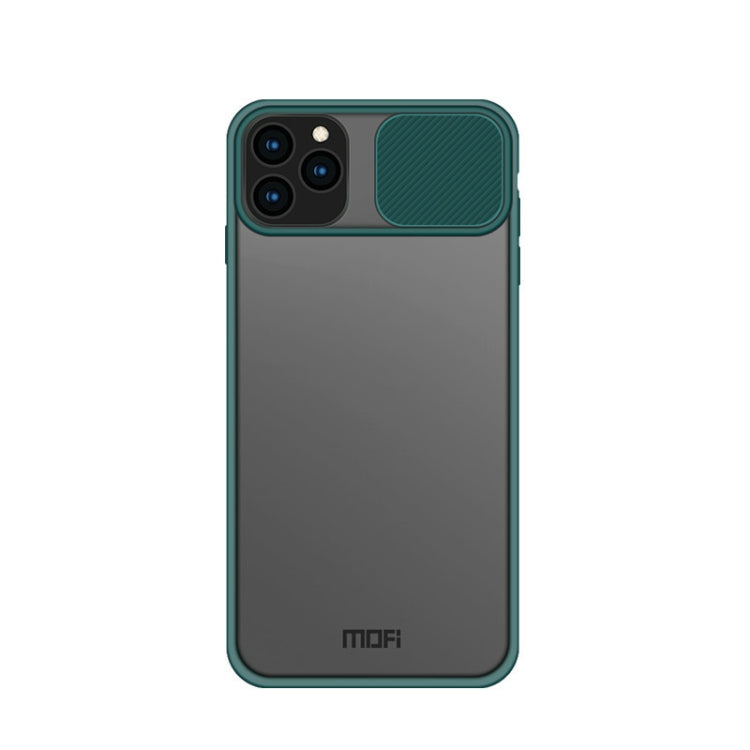 For iPhone 11 MOFI Xing Dun Series Translucent Frosted PC + TPU Privacy Anti-glare Shockproof All-inclusive Protective Case(Green) - iPhone 11 Cases by MOFI | Online Shopping UK | buy2fix