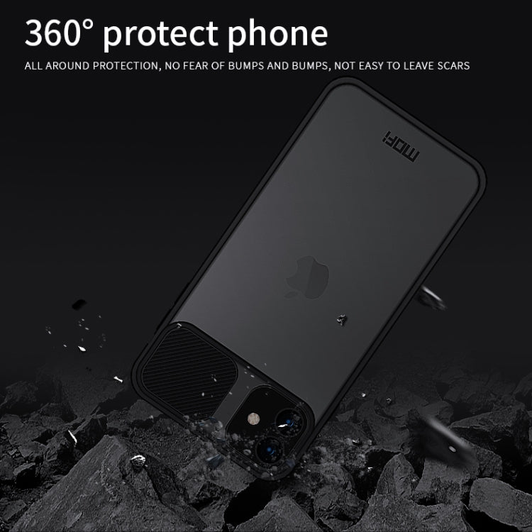 For iPhone 11 MOFI Xing Dun Series Translucent Frosted PC + TPU Privacy Anti-glare Shockproof All-inclusive Protective Case(Red) - iPhone 11 Cases by MOFI | Online Shopping UK | buy2fix