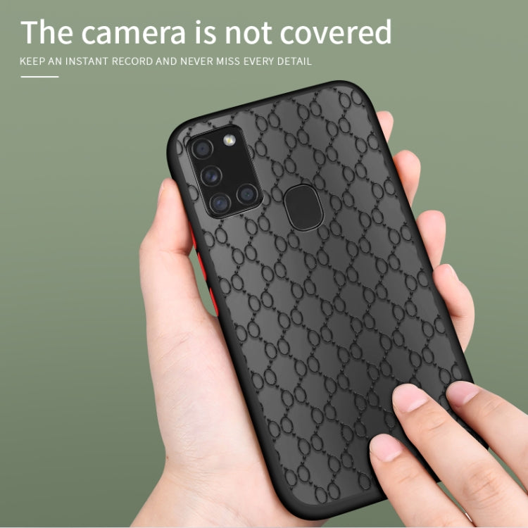 For Samsung Galaxy A21s PINWUYO Series 2nd Generation PC + TPU Anti-drop All-inclusive Protective Shell Matte Back Cover(Red) - Galaxy Phone Cases by PINWUYO | Online Shopping UK | buy2fix