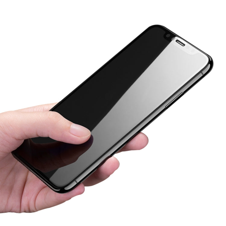 For iPhone 12 / 12 Pro mocolo 0.33mm 9H 2.5D Full Glue Privacy Anti-glare Tempered Glass Film - iPhone 12 / 12 Pro Tempered Glass by mocolo | Online Shopping UK | buy2fix