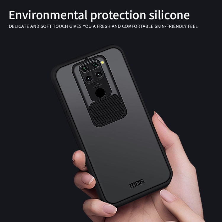 For Xiaomi Redmi Note 9 / 10X 4G MOFI Xing Dun Series Translucent Frosted PC + TPU Privacy Anti-glare Shockproof All-inclusive Protective Case(Green) - Xiaomi Cases by MOFI | Online Shopping UK | buy2fix