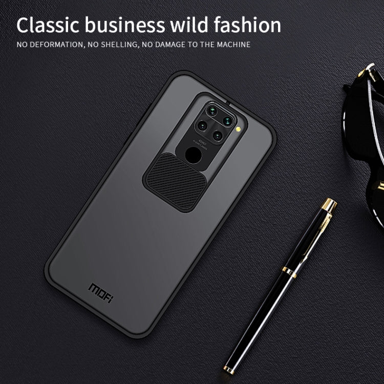 For Xiaomi Redmi Note 9 / 10X 4G MOFI Xing Dun Series Translucent Frosted PC + TPU Privacy Anti-glare Shockproof All-inclusive Protective Case(Purple) - Xiaomi Cases by MOFI | Online Shopping UK | buy2fix