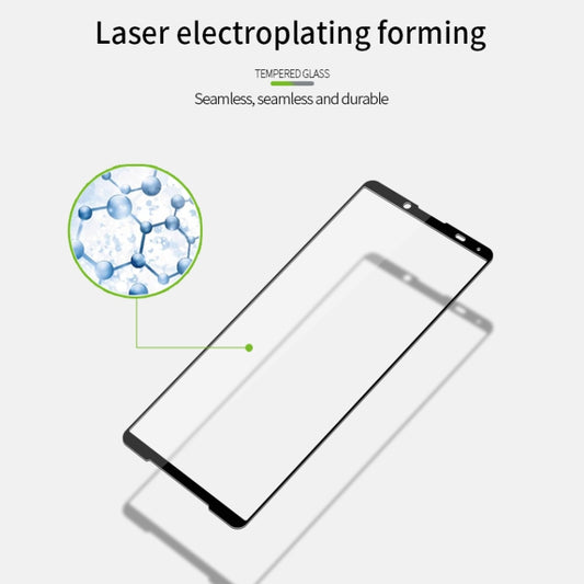 For Sony Xperia5 II PINWUYO 9H 2.5D Full Screen Tempered Glass Film(Black) by PINWUYO