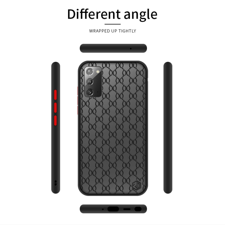 For Samsung Galaxy Note20 PINWUYO Series 2 Generation PC + TPU Waterproof and Anti-drop All-inclusive Protective Case(White) - Galaxy Note20 Cases by PINWUYO | Online Shopping UK | buy2fix