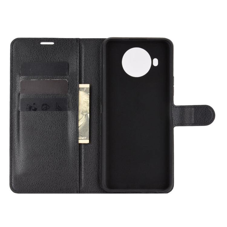 For Nokia 8.3 5G Litchi Texture Horizontal Flip Protective Case with Holder & Card Slots & Wallet(Black) - Nokia Cases by buy2fix | Online Shopping UK | buy2fix