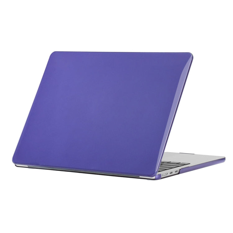For MacBook Air 13.6 2022/2024 A2681 M2 / A3113 M3 ENKAY Crystal Laptop Protective Case (Deep Purple) - MacBook Air Cases by ENKAY | Online Shopping UK | buy2fix