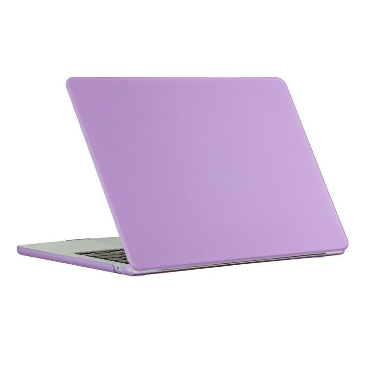 For MacBook Air 13.6 2022/2024 A2681 (M2) / A3113 (M3) ENKAY Matte Laptop Protective Case (Light Purple) - MacBook Air Cases by ENKAY | Online Shopping UK | buy2fix