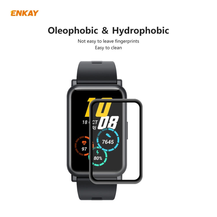 1 PCS For Huawei Honor Watch ES ENKAY Hat-Prince 3D Full Screen Soft PC Edge + PMMA HD Screen Protector Film - Screen Protector by ENKAY | Online Shopping UK | buy2fix