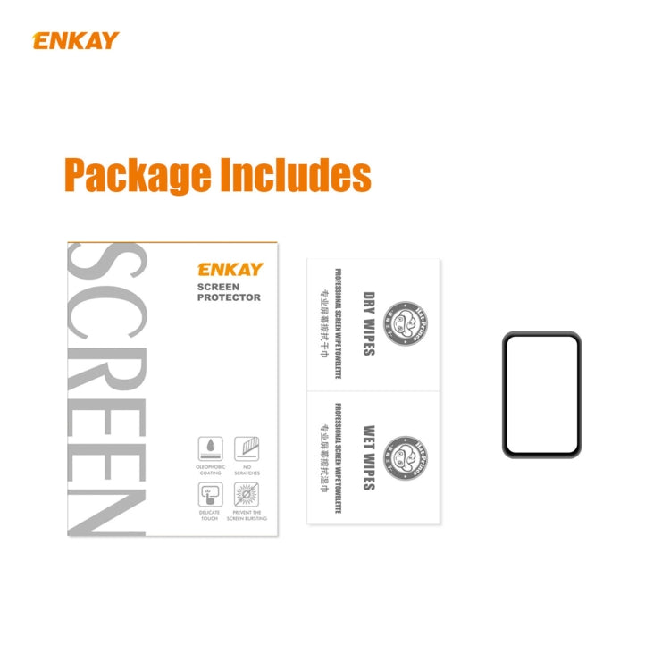 1 PCS For Huawei Honor Watch ES ENKAY Hat-Prince 3D Full Screen Soft PC Edge + PMMA HD Screen Protector Film - Screen Protector by ENKAY | Online Shopping UK | buy2fix