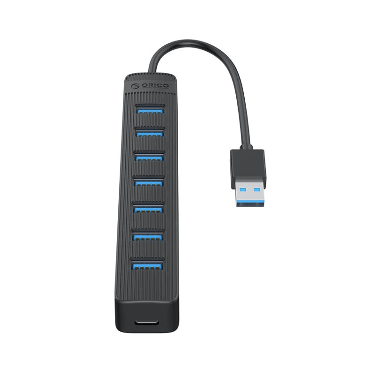 ORICO TWU3-7A-BK 7-Port USB 3.0 HUB - USB 3.0 HUB by ORICO | Online Shopping UK | buy2fix