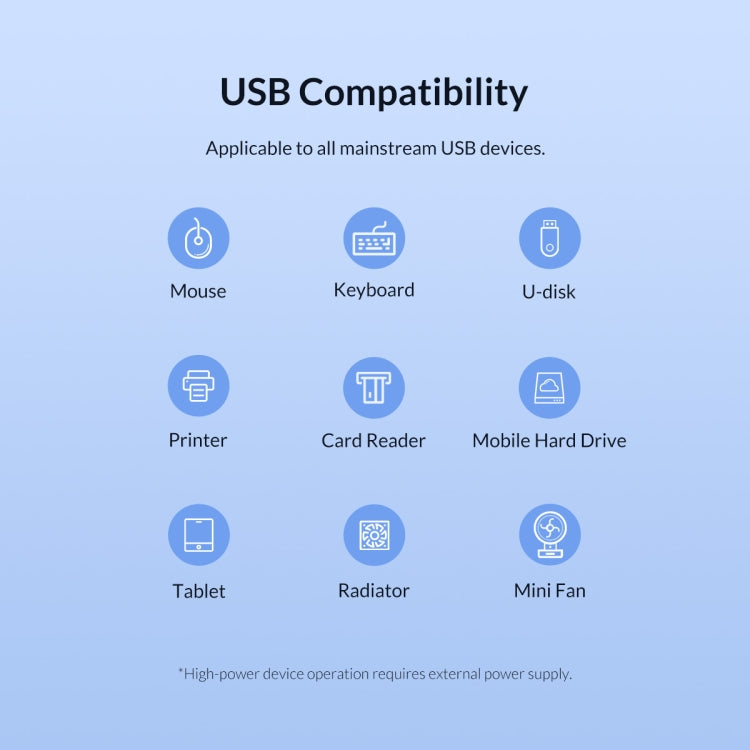 ORICO TWU3-7A-BK 7-Port USB 3.0 HUB - USB 3.0 HUB by ORICO | Online Shopping UK | buy2fix