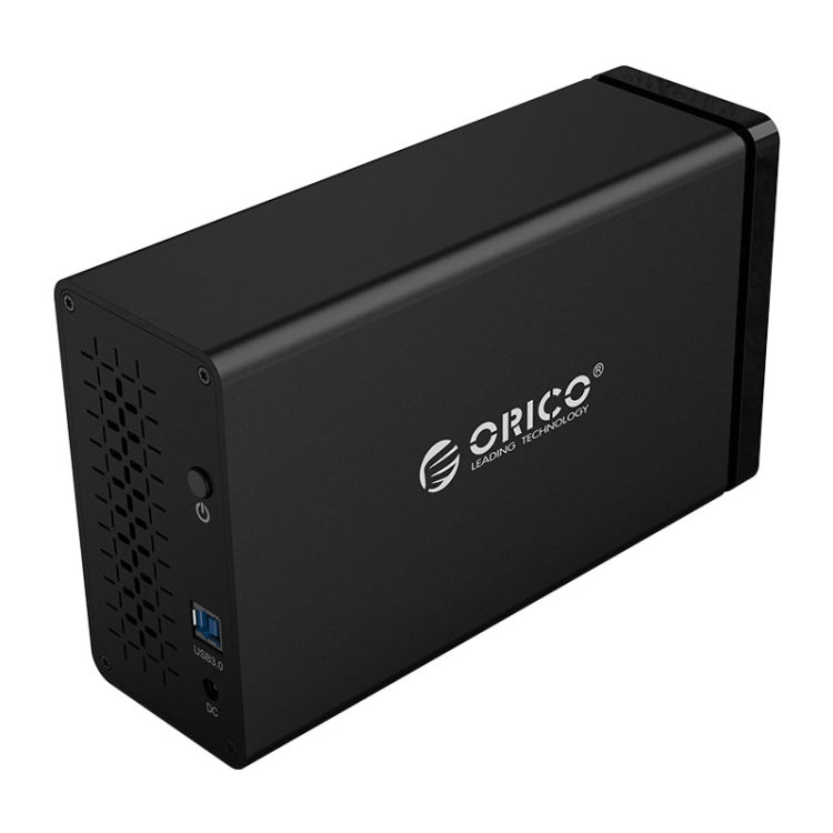 ORICO NS200U3 3.5 inch 2 Bay USB3.0 Hard Drive Enclosure - HDD Enclosure by ORICO | Online Shopping UK | buy2fix