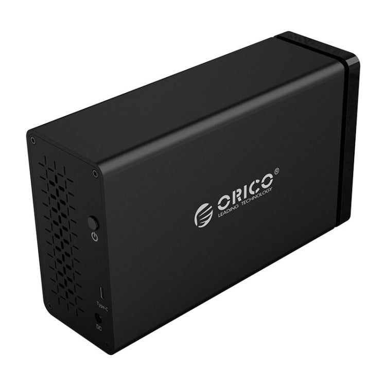 ORICO NS200C3 3.5 inch 2 Bay Type-C Hard Drive Enclosure - HDD Enclosure by ORICO | Online Shopping UK | buy2fix